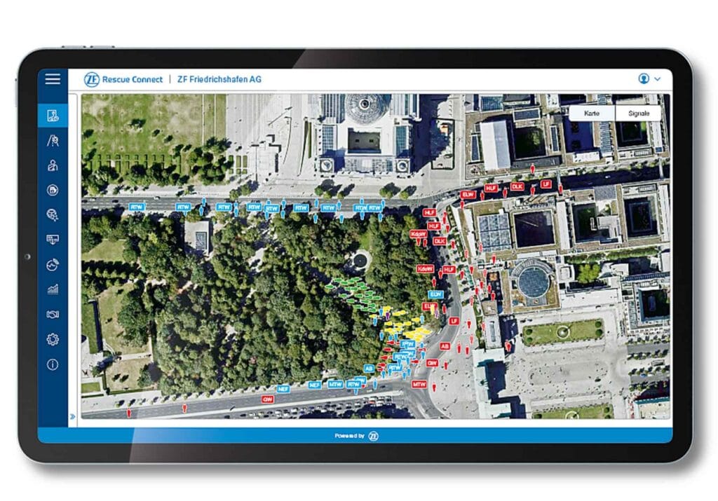 Tablet Screen Live Ansicht